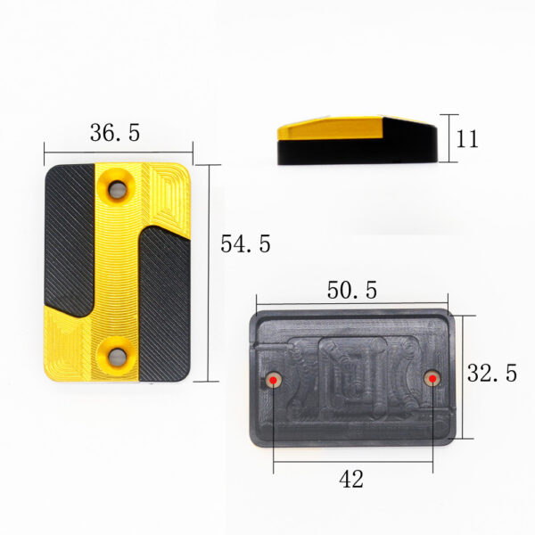 motorcycle oil cup protective cover