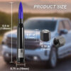 GM BULLET ANTENNA (American flag)
